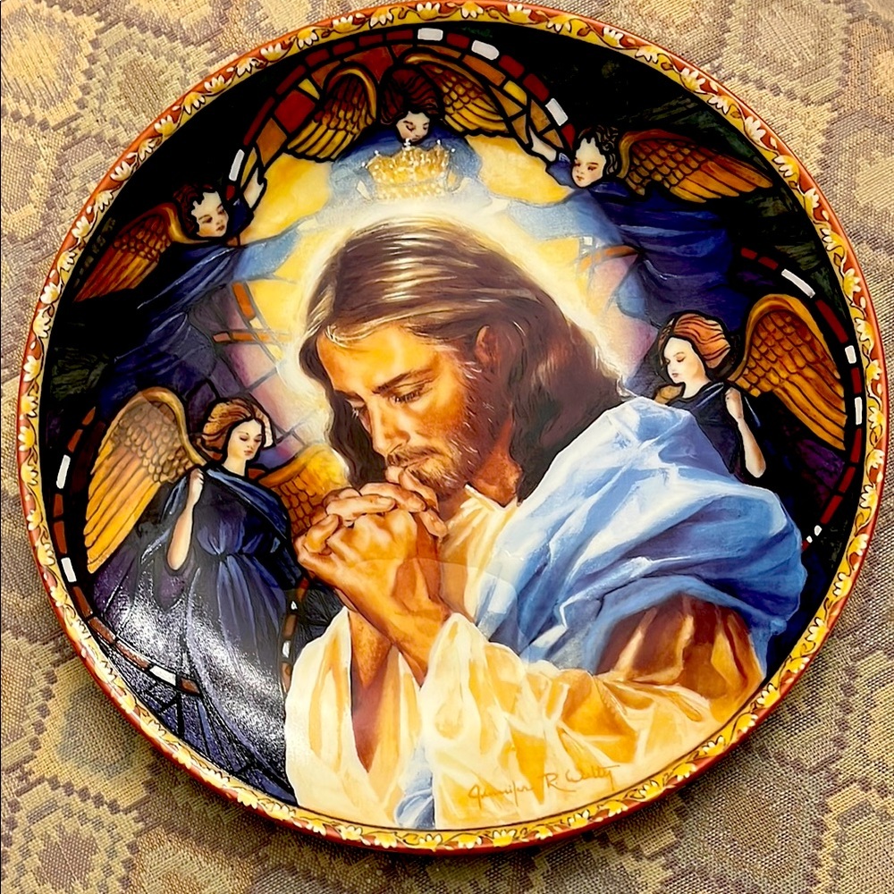 King of Kings by Jennifer Ray plate Knowles